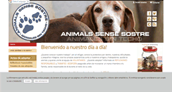 Desktop Screenshot of animalssensesostre.org